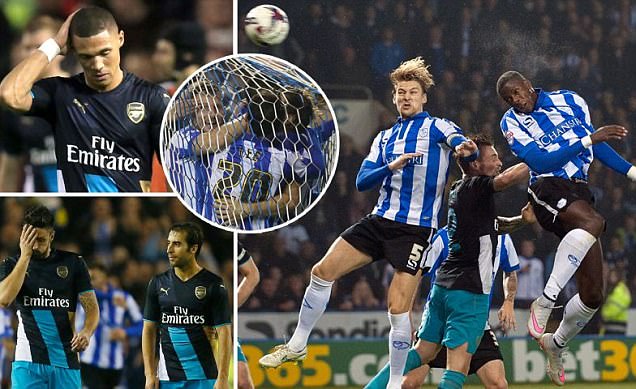 Sheffield Wednesday Tekuk Arsenal 3-0, Ini Foto-fotonya